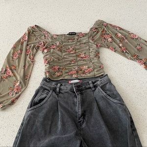 Floral blouse